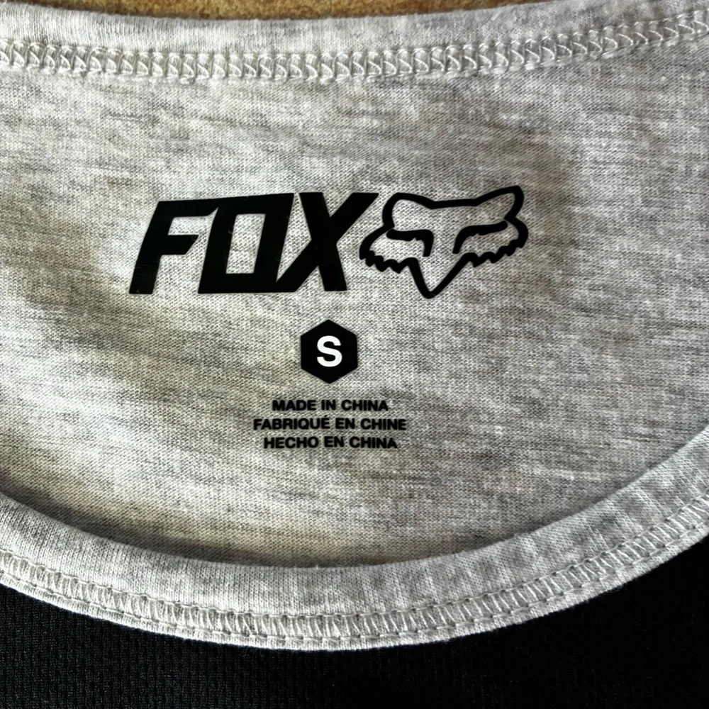 Fox Racing Shirt Women's Grey Black Long Sleeve Moto Jersey Size Small - Picture 9 of 14